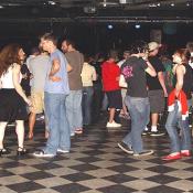 Different groups of people wait in anticipation for the show to start.  The Washington DC area provides a diverse fan base that come together to enjoy the show.