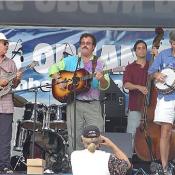 There were two stages at either end of the festival for local bands to show their talent.