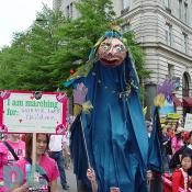 I AM MARCHING FOR WANTED, LOVED CHILDREN.