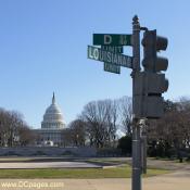 Louisiana Ave and D Street
