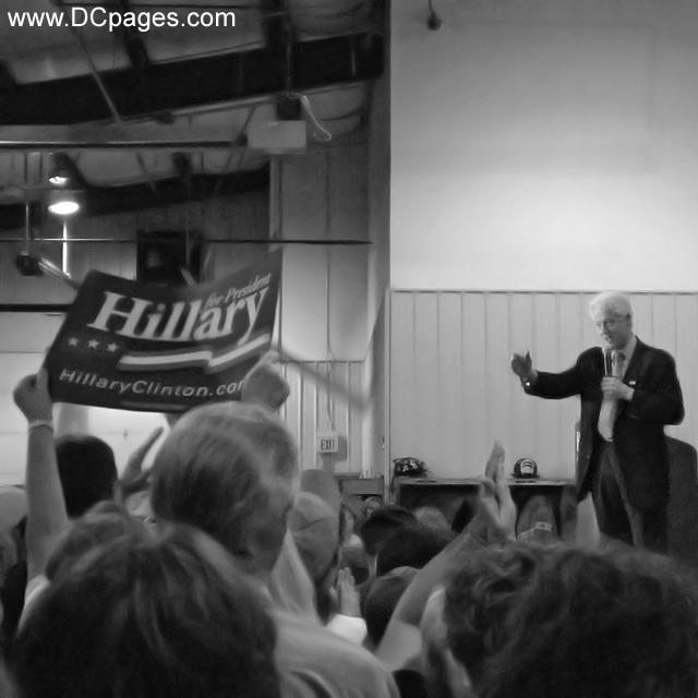 Bill Clinton Tells Hillary Supporter to Bring a Friend to Vote