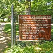 Kenilworth Aquatic Gardens Entrance Sign