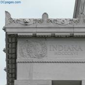 North West Exterior Corner View - The Lincoln Memorial Close Up
