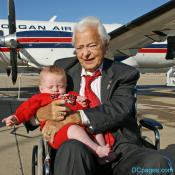 Baby Luke and Sen. Byrd