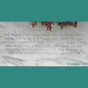National Capitol Columns - 3rd of 3 Inscriptions