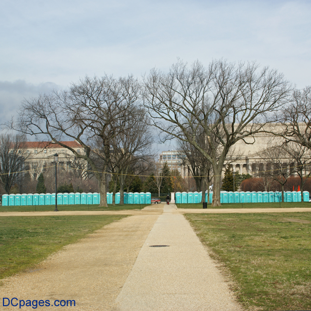 56th Presidential Inauguration Construction 