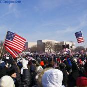 Electricity was in the air for Barack's inauguration!