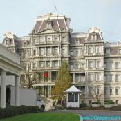 View of the Old Executive Office Building.