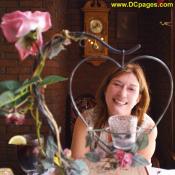 Santa's Forest Staff member, Jenna Mack is the Love of Santa's life. Jenna enjoys a romantic dinner at Irongate restaurant located at Point Pleasant.