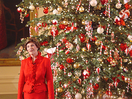 The First Lady spoke about the meaning of the holiday season.