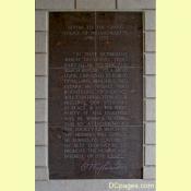 Masonic Memorial Plaque G.W. Masonic Temple