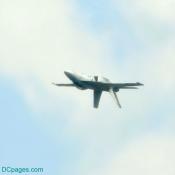 Completely inverted flight of an F-15E, May, 2009