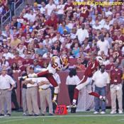 Kurt Warner (13) pass flies over 22-Carlos Rogers to 82-L.Pope to ARI 35 for 22 yards.