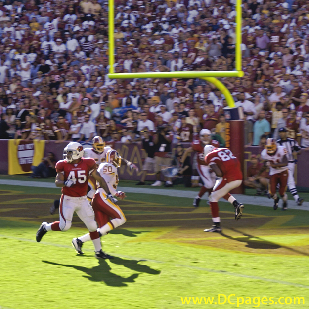 82-L.Pope catches the ball in the endzone, TOUCHDOWN. 