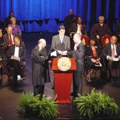 Swearing in Councilmen at large, David Catania