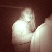 A brown-haired ghost. 