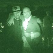 Markoff's Haunted Forest Staff enjoy some levity.   