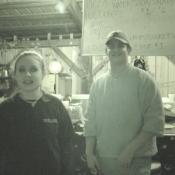 Markoff's Haunted Forest Food Service Staff, ready to serve up a treat. 
