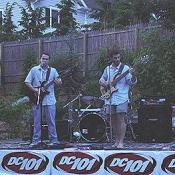 The band just warming up