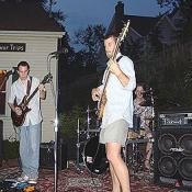 Cranking out some of their home grown grooves