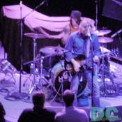 There was a roar from the crowd as soon as The Kicks stepped onto the stage.