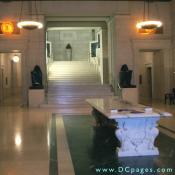 North western view of the Atrium. The marble table is disigned after a piece in Pompeii.