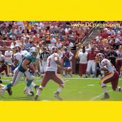 Washington Redskins 2007 Home Opener  Another quick handoff to RB Betts. For the day Betts had 59 yards on 17 carries.