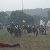 The First Battle of Bull Run: The Aftermath.  The Southerners were too tired to pursue the Union.    