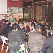 Match.com held a Saint Patty's Speed Dating event at the Exchange Saloon. Dating candidates ask a series question rotating in a round robin manner every few minutes to the next participant. Because of the novelty of speed dating, it has become increasingly popular.  (1719 G St, NW, Washington, DC 20006, 202.393-4690)