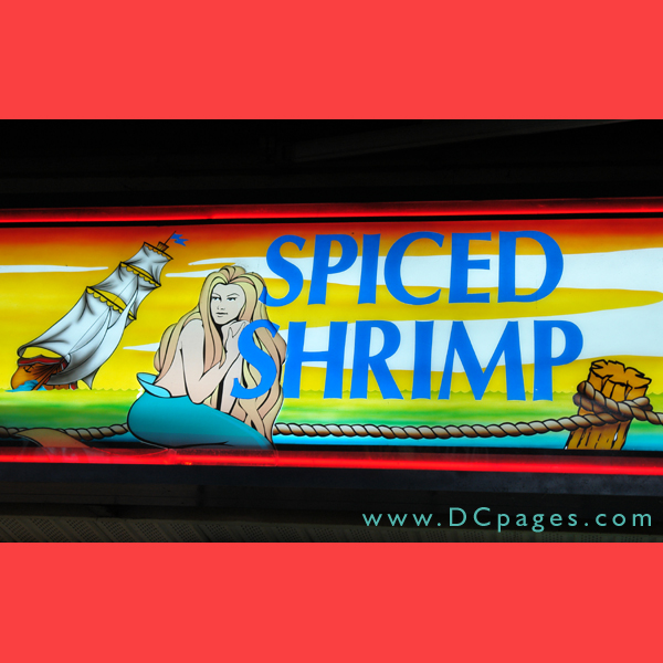 Colorful Sign is displayed above Captain White's "to-go shop."