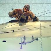 A picture of early aerial photagraphy.
