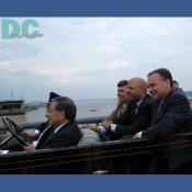Maryland Governor Robert L. Ehrlich, Virginia Governor Timothy M. Kaine