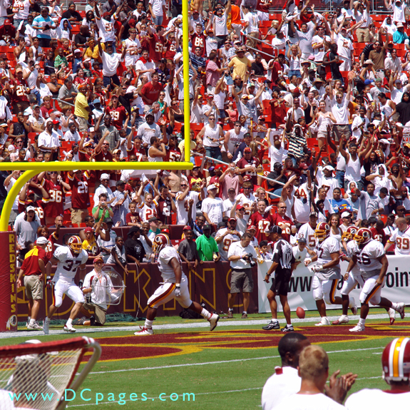 TOUCHDOWN!! Redskins