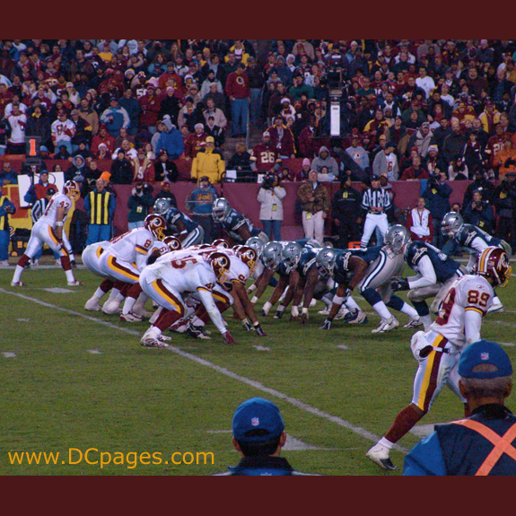 1st and goal at the Dallas 8 yard line.