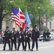 Representatives of DC's fine Police force