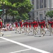 The red coats are coming, the red coats are coming!