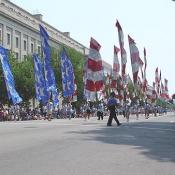 DC showing its colors