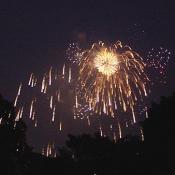 Fire rain