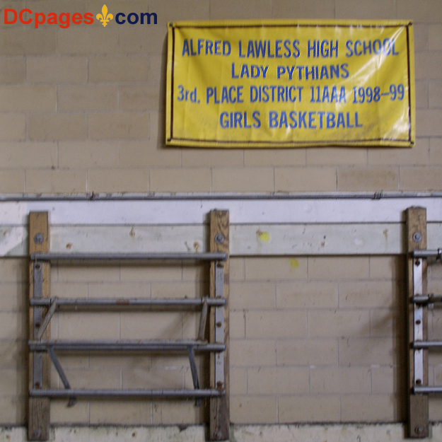 August 2, 2007 - Ninth Ward of New Orleans - 5300 Law Sreet, New Orleans, 70117, LA 504-942-3602 - Alfred Lawless High School