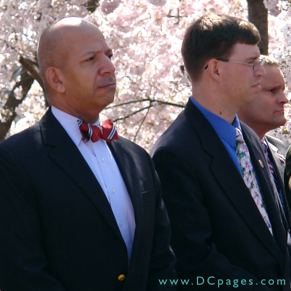 Mayor Anthony Williams, NCSS President Tim Schlack
