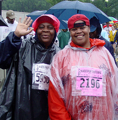Proud and full of energy, these friends couldn't stop smiling
