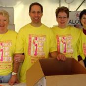 Devoted to the cause, these workers were proud to help out
