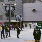 Linc stadium has 2 Concourses that range
from 60 - 90 ft. 

