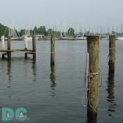 Our boat leaves the dock.