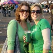 Two ladies having fun.