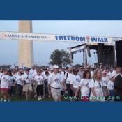 The walk was one of more than 120 being held across the country to commemorate the fifth anniversary of the Sept. 11, 2001, terrorist attacks and to honor veterans, past and present. 