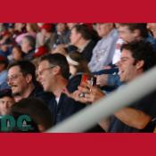 DCpages staff and friends enjoying the game.