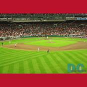 Club level view in center field at RFK.