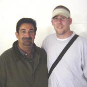 CAPS owner, Ted Leonsis takes time to talk to DCpages own, Ed Palmedo.
