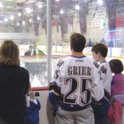 Training day was a great time to bring your family out to see all of the players up close.